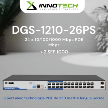 SWITCH DGS-F1210-26PS-E D-LINK